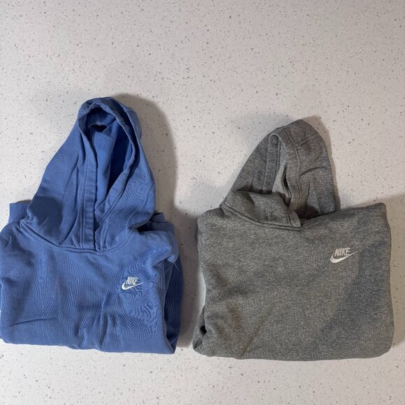 (2) Nike Boys’ Fleece Hoodie Set – Size Youth Large - Picture 1 of 9
